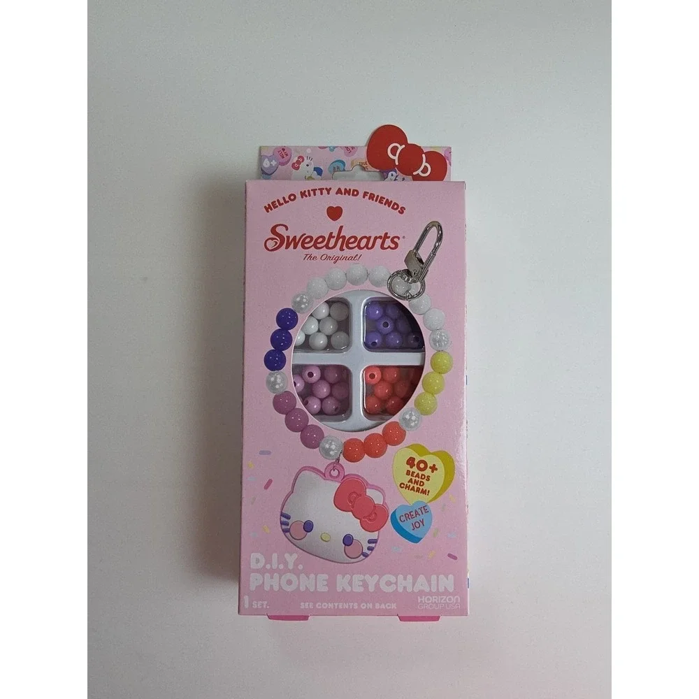 Hello Kitty & Friends X‎ Sweethearts DIY Phone Keychain Bag Charm NEW Giftable